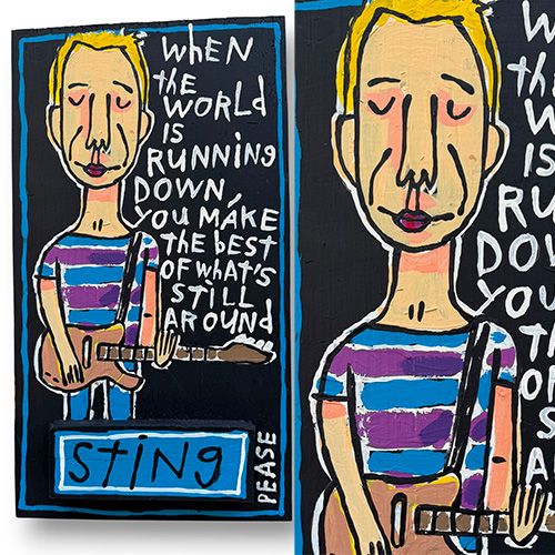 Ken Pease 10x18 Sting WP6258